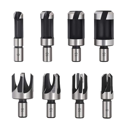 KLAMFER -DRILE BIT SET SETTE HOLDSTUCKE - Cutterstahl, gerade Taper -Klauen -Bohrer, Verschleiß -Widerstand, langlebige Handbankbohrer | Kompatible Holzbearbeitungssperrholz -Hartholz -Softholz KLAMFER -DRILE BIT SET SETTE HOLDSTUCKE - Cutterstahl, gerade Taper -Klauen -Bohrer, Verschleiß -Widerstand, langlebige Handbankbohrer | Kompatible Holzbearbeitungssperrholz -Hartholz -Softholz von Generic