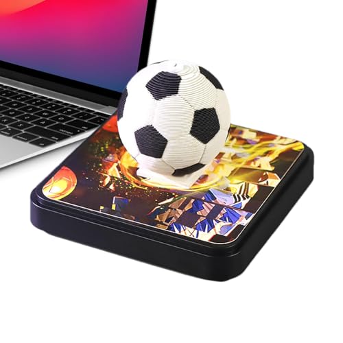 -Kalender, Kalender 2025 mit Notizblock,Kreative Dekoration für Kalender mit Schreibtischerinnerungen | Basketball-Statue, geschnitzte Papierskulptur, für Fans von Generic