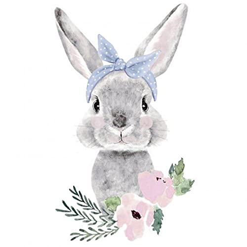 Kaninchen-wärmeübertragungsflicken Zum Aufbügeln Osterhasen-Blumen-Aufkleber Zum Aufbügeln Kissenbezüge Applikationen Für Jacken Und Kleider Kaninchen-wärmeübertragungsflicken Zum Aufbügeln Osterhasen-Blumen-Aufkleber Zum Aufbügeln Kissenbezüge Applikationen Für Jacken Und Kleider von Generic