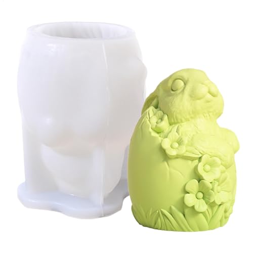 Kaninchenförmige Kerzengießformen - Kaninchenförmige Kerzenformen, Formen Zum Herstellen von Kerzen Mit Osterhasen Blumen | Kunsthandwerkswerkzeuge, Zubehör Kaninchenförmige Kerzengießformen - Kaninchenförmige Kerzenformen, Formen Zum Herstellen von Kerzen Mit Osterhasen Blumen | Kunsthandwerkswerkzeuge, Zubehör von Generic