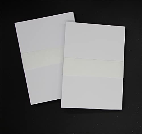 Karteikarten, Lernkarten in A5 A6 A7 A8 A9 weißer Karton blanko 100 Stück, hohe Qualität, vom Hersteller direkt (DIN A6 (14,8 x 10,5 cm)) von Generic