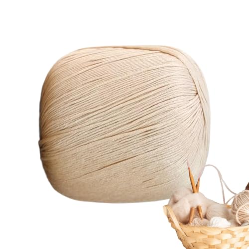 Kaschmirgarn zum Häkeln - Strickgarn aus Baumwolle, handgemachte Wolle | Häkelgarn aus Baumwolle, vielseitiges Häkelgarn, Häkelgarn aus Baumwolle für Schal Kaschmirgarn zum Häkeln - Strickgarn aus Baumwolle, handgemachte Wolle | Häkelgarn aus Baumwolle, vielseitiges Häkelgarn, Häkelgarn aus Baumwolle für Schal von Generic