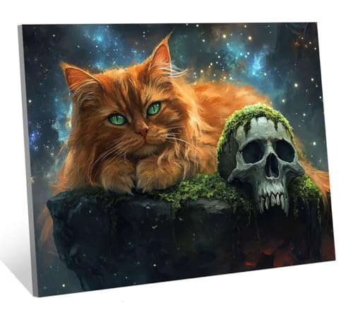 Katze Diamond Painting Tier Diamond Painting Erwachsene, Mosaikherstellung Zubehör Diamant Malerei Bilder Set, 5D Diamant Kunst Kinder Basteln, Wohnzimmer Zimmer Zubehör Geschenke 60x80 cm H-5507 Katze Diamond Painting Tier Diamond Painting Erwachsene, Mosaikherstellung Zubehör Diamant Malerei Bilder Set, 5D Diamant Kunst Kinder Basteln, Wohnzimmer Zimmer Zubehör Geschenke 60x80 cm H-5507 von Generic
