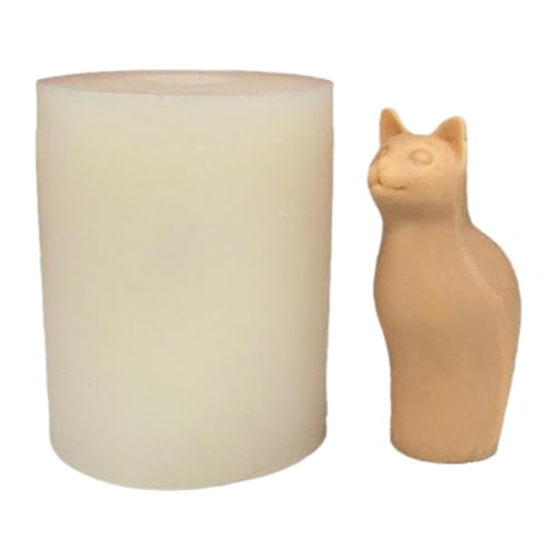 Katze Schokoladenform, Katze Backform, Katze Fondant Form Stehen Katze Gussform, Harz Gussform für Duftkerze, Wachs, Kuchen, Dessert, Schokolade, Seife Katze Schokoladenform, Katze Backform, Katze Fondant Form Stehen Katze Gussform, Harz Gussform für Duftkerze, Wachs, Kuchen, Dessert, Schokolade, Seife von Generic