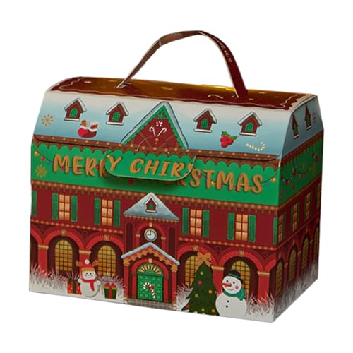 Keksdosen für Weihnachten – Umschlagbox aus Papier, süße Verpackung | Dreidimensionale Geschenkbox mit ASA für Kekse und Desserts, ideal für Partys, Veranstaltungen Keksdosen für Weihnachten – Umschlagbox aus Papier, süße Verpackung | Dreidimensionale Geschenkbox mit ASA für Kekse und Desserts, ideal für Partys, Veranstaltungen von Generic