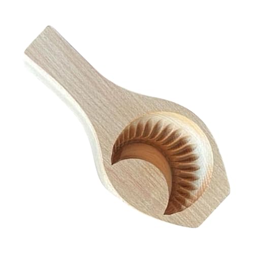 Keksform aus Holz, Keksform aus Holz zum Backen - Mondkuchenform, Reliefwerkzeuge aus Holz zum Backen von Keksen - Prägewerkzeuge von Generic