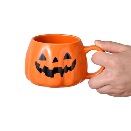 -Keramiktasse – Keramiktassen als Partygeschenk, Halloween-Kaffeetassen, niedliche Halloween-Tasse, -Tasse, Kürbisgläser, Keramiktassen -Keramiktasse – Keramiktassen als Partygeschenk, Halloween-Kaffeetassen, niedliche Halloween-Tasse, -Tasse, Kürbisgläser, Keramiktassen von Generic