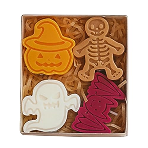 Kerzen-Set in Halloween-Form, einzigartige Halloween-Dekorationen, Kürbiskerzen, Totenkopf und Geist, ideal für Halloween-Partydekorationen, Geschenkideen, kein Toxi Kerzen-Set in Halloween-Form, einzigartige Halloween-Dekorationen, Kürbiskerzen, Totenkopf und Geist, ideal für Halloween-Partydekorationen, Geschenkideen, kein Toxi von Generic
