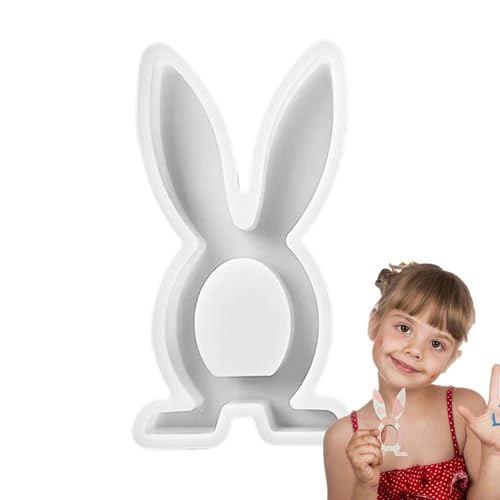 Kerzenform Osterhase, Kerzenform Kaninchen | Gießformen für Gips Ornamente | Kerzenformen Epoxidformen zum Gießen von Kaninchenharz für Dekorationen Kerzenform Osterhase, Kerzenform Kaninchen | Gießformen für Gips Ornamente | Kerzenformen Epoxidformen zum Gießen von Kaninchenharz für Dekorationen von Generic