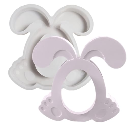 Kerzenformen Hase aus Silikon, Silikonform für Kaninchen für Harz - Osterhase Form mit hängenden Ohren - Gießform für Kaninchen mit herabhängenden Ohren Ostern Kerzenformen Hase aus Silikon, Silikonform für Kaninchen für Harz - Osterhase Form mit hängenden Ohren - Gießform für Kaninchen mit herabhängenden Ohren Ostern von Generic