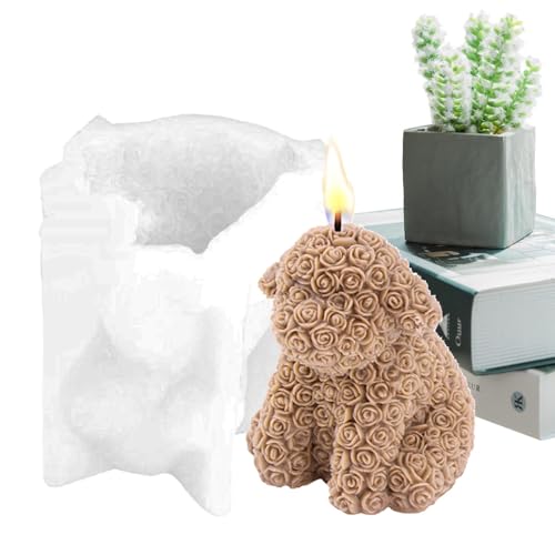 Kerzenformen zur Kerzenherstellung - Rosa Tierform aus Silikon in Tierform für San, Lieferant von handgefertigten Seifenformen aus rosafarbenem Tierkreideharz von Generic