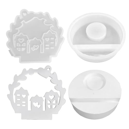 Kerzenhalter Gießform, Kerzenhalter Gießform, Weihnachten Kerzenhalter, Handwerk Formen für festliche Dekorationen, Silikonform für Kerzenhalter, Epoxidharz Formen für Kränze, Stamp Kerzenhalter Gießform, Kerzenhalter Gießform, Weihnachten Kerzenhalter, Handwerk Formen für festliche Dekorationen, Silikonform für Kerzenhalter, Epoxidharz Formen für Kränze, Stamp von Generic
