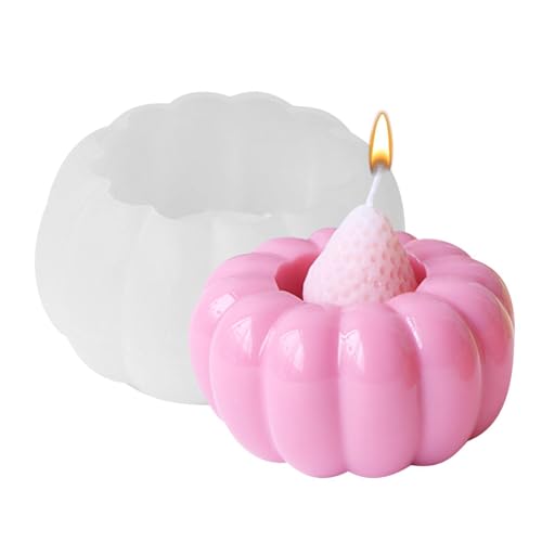 Kerzenhalter Gießform, Kerzenhalter Gießform mit Kerzenstab | Harzform mit Kürbiskerzenhalter | Epoxidharz Gießform Halloween für d Kerzenhalter Gießform, Kerzenhalter Gießform mit Kerzenstab | Harzform mit Kürbiskerzenhalter | Epoxidharz Gießform Halloween für d von Generic