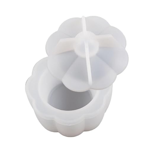 Kerzenhalter-Silikonform – Blumentopf-Silikonharz-Formen – Mit Deckel, Sukkulenten-Vase, Gießform Für Selbstgemachte Beton-Kerzenformen Kerzenhalter-Silikonform – Blumentopf-Silikonharz-Formen – Mit Deckel, Sukkulenten-Vase, Gießform Für Selbstgemachte Beton-Kerzenformen von Generic