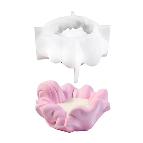 Kerzenhalterform aus Harz, Silikonform für Teelichter, Kerzenhalter, wiederverwendbare Schmuckschale, Gießformen für Couchtisch, Couchtisch Kerzenhalterform aus Harz, Silikonform für Teelichter, Kerzenhalter, wiederverwendbare Schmuckschale, Gießformen für Couchtisch, Couchtisch von Generic