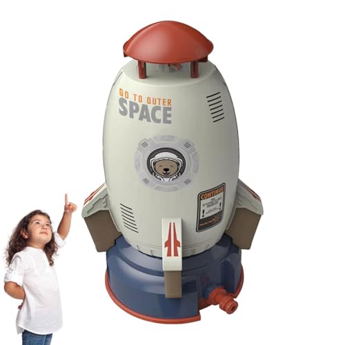 Kinder Im Freien Im Freien Wasserspielzeug Im Freien - Raketenmodellierung Wirbelspinnen | Zuverlässigkeit Fun Hinterhof Splash Play Für Kinder Im Alter Von 4 Bis 8 Jahren, Wechseln 360 Grad Benutzerf Kinder Im Freien Im Freien Wasserspielzeug Im Freien - Raketenmodellierung Wirbelspinnen | Zuverlässigkeit Fun Hinterhof Splash Play Für Kinder Im Alter Von 4 Bis 8 Jahren, Wechseln 360 Grad Benutzerf von Generic