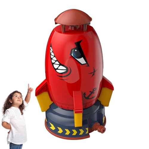 Kinder Im Freien Im Freien Wasserspielzeug Im Freien - Raketenmodellierung Wirbelspinnen | Zuverlässigkeit Fun Hinterhof Splash Play Für Kinder Im Alter Von 4 Bis 8 Jahren, Wechseln 360 Grad Benutzerf Kinder Im Freien Im Freien Wasserspielzeug Im Freien - Raketenmodellierung Wirbelspinnen | Zuverlässigkeit Fun Hinterhof Splash Play Für Kinder Im Alter Von 4 Bis 8 Jahren, Wechseln 360 Grad Benutzerf von Generic