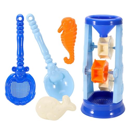 Kinder-Strandeimer, der im Wasser spielt und Sand gräbt, Kombination aus Meereslebewesen und Cartoon-Form QkA263 (Light Blue, 33x16x15cm) von Generic