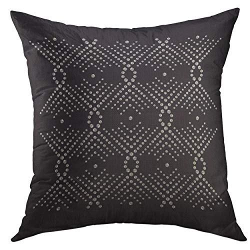Kissenbezüge Abstrakte Strass-Applikation In Luxuriösen Kristallnieten, Verzierung, Brillantschmuck Kopfkissenbezug Gemütliche Kissen Fall Weich Kissenhüllen Für Outdoor Büro 45X45CM von Generic