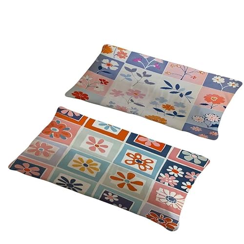 Kissenbezug 40x70 cm Outdoor Kissen Raster Sofakissen 2er Set Kissenbezug Samtstoff Kissenbezüge Spleißen Kissenhülle Deko Couchkissen für Garten Schlafzimmer Balkon Auto Terrasse Herbst Dekor w-17 Kissenbezug 40x70 cm Outdoor Kissen Raster Sofakissen 2er Set Kissenbezug Samtstoff Kissenbezüge Spleißen Kissenhülle Deko Couchkissen für Garten Schlafzimmer Balkon Auto Terrasse Herbst Dekor w-17 von Generic