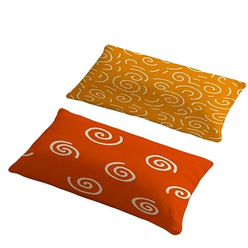 Kissenbezug 50x80 cm Outdoor Kissen Orange Sofakissen 2er Set Kissenbezug Samtstoff Kissenbezüge Geometrie Kissenhülle Deko Couchkissen für Garten Schlafzimmer Balkon Auto Terrasse Herbst Dekor w-5 Kissenbezug 50x80 cm Outdoor Kissen Orange Sofakissen 2er Set Kissenbezug Samtstoff Kissenbezüge Geometrie Kissenhülle Deko Couchkissen für Garten Schlafzimmer Balkon Auto Terrasse Herbst Dekor w-5 von Generic