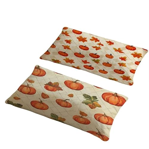 Kissenbezug 60x90 cm Outdoor Kissen Retro Sofakissen 2er Set Kissenbezug Samtstoff Kissenbezüge Herbst Kissenhülle Deko Couchkissen für Garten Schlafzimmer Balkon Auto Terrasse Herbst Dekoration w-183 Kissenbezug 60x90 cm Outdoor Kissen Retro Sofakissen 2er Set Kissenbezug Samtstoff Kissenbezüge Herbst Kissenhülle Deko Couchkissen für Garten Schlafzimmer Balkon Auto Terrasse Herbst Dekoration w-183 von Generic