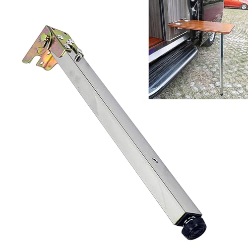 Klappbare Tischbeine aus Edelstahl Push-Pull Lift Esstische Schrankbeine Klappbare Möbelbeine Klappbare Tischbeine Höhenverstellbar Stützfüße 1 Stück(38cm/15) von Generic