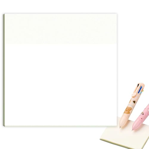 Klare Haftnotizen, 50 Blatt, Wasserfest, Transparent, Haftnotizen – Selbstklebende, Durchscheinende Notizblöcke, Schule, Schreibwaren, Bürobedarf Klare Haftnotizen, 50 Blatt, Wasserfest, Transparent, Haftnotizen – Selbstklebende, Durchscheinende Notizblöcke, Schule, Schreibwaren, Bürobedarf von Generic