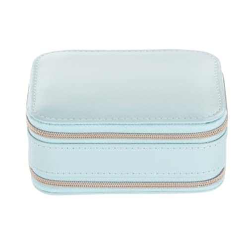 Klassische Schmuckschatulle, tragbare Schmuckschatulle, Reiseetui, Kleiner Schmuck-Organizer, Aufbewahrung für Ohrringe und Ringe Klassische Schmuckschatulle, tragbare Schmuckschatulle, Reiseetui, Kleiner Schmuck-Organizer, Aufbewahrung für Ohrringe und Ringe von Generic