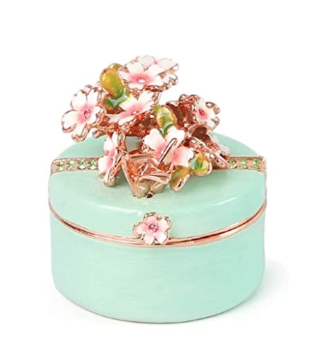 Klassische Schmuckschatulle im Vintage-Stil, ativer Schmuck-Organizer für Frauen, Kirschblüten-Schmuckaufbewahrung. Aufbewahrungskoffer Klassische Schmuckschatulle im Vintage-Stil, ativer Schmuck-Organizer für Frauen, Kirschblüten-Schmuckaufbewahrung. Aufbewahrungskoffer von Generic