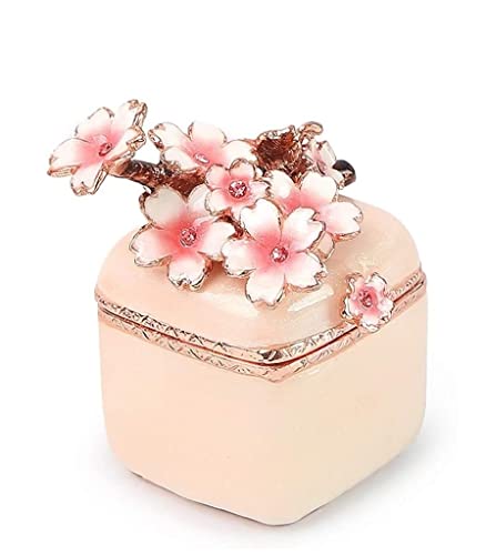 Klassische Schmuckschatulle im Vintage-Stil, ativer Schmuck-Organizer für Frauen, Kirschblüten-Schmuckaufbewahrung. Aufbewahrungskoffer Klassische Schmuckschatulle im Vintage-Stil, ativer Schmuck-Organizer für Frauen, Kirschblüten-Schmuckaufbewahrung. Aufbewahrungskoffer von Generic