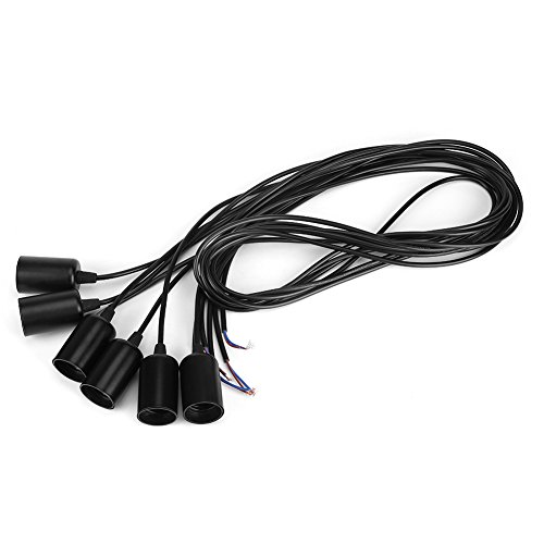 Klassische Spinnenpendellampen 6 Arme Metall Anhänger Lichter Industrie Deckenspinnenleuchte Halter Deckenlampe für Schlafzimmer Küche Wohnzimmer von Generic