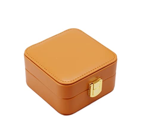 Klassischer Schmuckkoffer, Reise-Schmuckschatulle, Kleiner verspiegelter Schmuck-Organizer, tragbarer Reisekoffer, Halsketten-Aufbewahrung, PU-Aufbewahrungskoffer Klassischer Schmuckkoffer, Reise-Schmuckschatulle, Kleiner verspiegelter Schmuck-Organizer, tragbarer Reisekoffer, Halsketten-Aufbewahrung, PU-Aufbewahrungskoffer von Generic