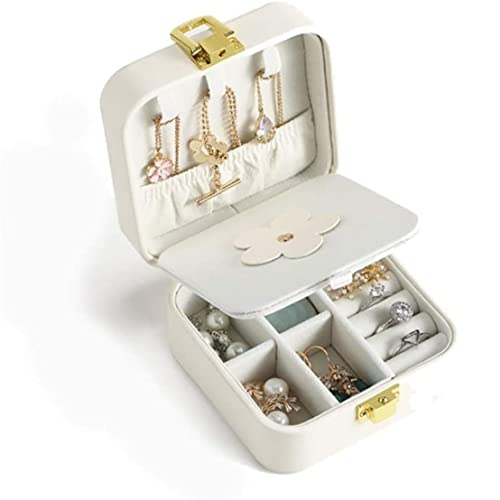Klassischer Schmuckkoffer, tragbare Schmuckschatulle, Mini-Größe, verspiegelter Schmuck-Organizer, Reisekoffer, Aufbewahrungskoffer Klassischer Schmuckkoffer, tragbare Schmuckschatulle, Mini-Größe, verspiegelter Schmuck-Organizer, Reisekoffer, Aufbewahrungskoffer von Generic
