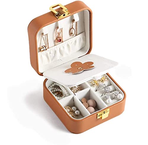 Klassischer Schmuckkoffer, tragbare Schmuckschatulle, Mini-Größe, verspiegelter Schmuck-Organizer, Reisekoffer, Aufbewahrungskoffer Klassischer Schmuckkoffer, tragbare Schmuckschatulle, Mini-Größe, verspiegelter Schmuck-Organizer, Reisekoffer, Aufbewahrungskoffer von Generic