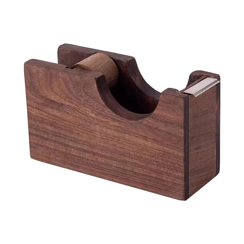 Klebeband-Schneidebasis für Büro – Klebebandspender für Büro, Bürobedarf, moderner Büro-Klebebandhalter, Holzbandschneider, Klebebandspender Klebeband-Schneidebasis für Büro – Klebebandspender für Büro, Bürobedarf, moderner Büro-Klebebandhalter, Holzbandschneider, Klebebandspender von Generic