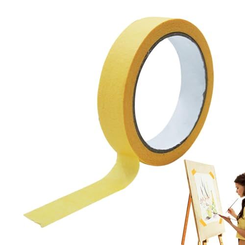 Klebeband für Wandmalerei, professionelles Klebeband für saubere Lackkanten, 2,5 cm breit, Wandkunst, Schablonen, Pin-Projekte von Generic
