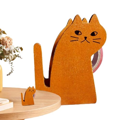 Klebebandrolle für Büro, Rolle Klebeband | Cartoon-Katze Gleber Band Rolle aus Holz, Produkte von Mail Cutter vom Tisch von Generic