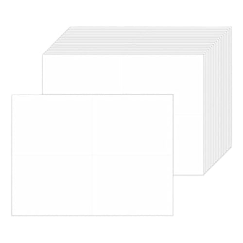 Klebeetiketten für Behälter, Behälteretiketten, 20 Stück, reißfestes Etikett, beschreibbarer Aufkleber 5,9 x 5,5 Zoll für Verpackungsboxen d von Generic