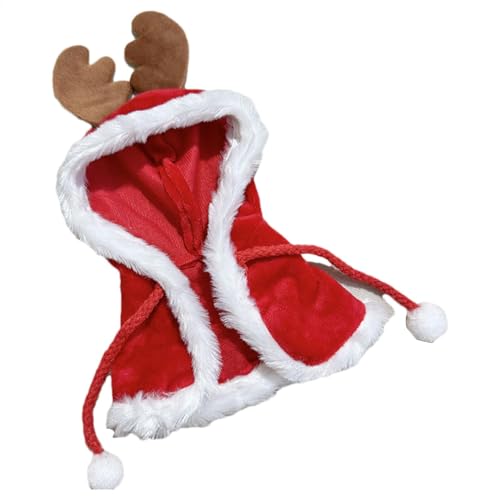 Kleidung Für Puppenumhänge - Kleidungsset Puppenkleidung, Personalisierbare Plüschkleidung | Puppen-Dekoration Mit Geweihumhang, Lustig Zum Verkleiden Für Ba von Generic