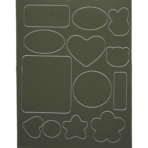 Kleidung Loch Reparatur Patch, Selbstklebende Stoff Aufkleber, Tasche Mackintosh Zelt Reparatur Patch, Kein Schneiden Erforderlich(Green) von Generic