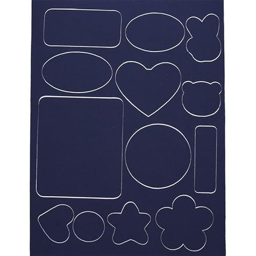 Kleidung Loch Reparatur Patch, Selbstklebende Stoff Aufkleber, Tasche Mackintosh Zelt Reparatur Patch, Kein Schneiden Erforderlich(Navy blue) von Generic