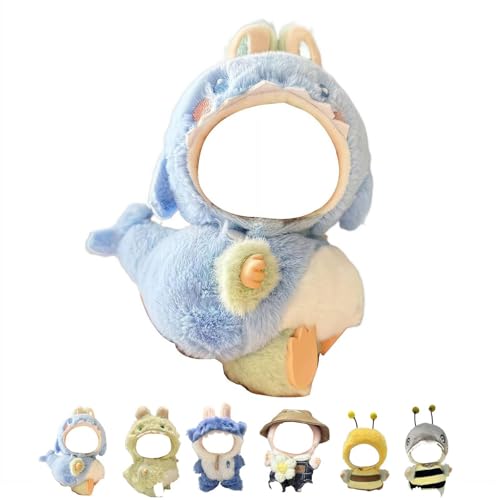 Kleidung für 17 cm große Labu-Puppen, niedliches Tier-Kleidungszubehör, Kawaii-Elfen-Stil für 17 cm große Puppen, hochwertiges Sammeloutfit Kleidung für 17 cm große Labu-Puppen, niedliches Tier-Kleidungszubehör, Kawaii-Elfen-Stil für 17 cm große Puppen, hochwertiges Sammeloutfit von Generic