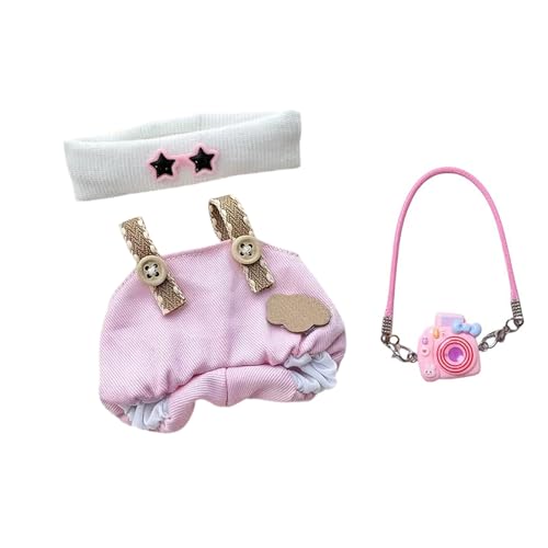 Kleidung für Puppen (Keine Puppe) Handgemachte Kleidung für Puppen Outfits für 17cm Sammlerstücke Stilvolle Mode für den Urlaub BgP422 (10cm) von Generic