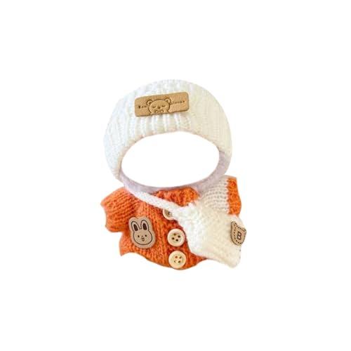 Kleidung für Puppen 17 cm/6,7, Exquisite Accessoires, Keine Puppe Tne426 (Orange, 10cm) von Generic