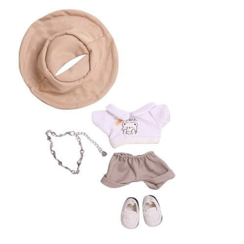 Kleidung für Puppen 17 cm/6,7, Exquisite Accessoires, Keine Puppe Tne743 (White, 5cm) von Generic