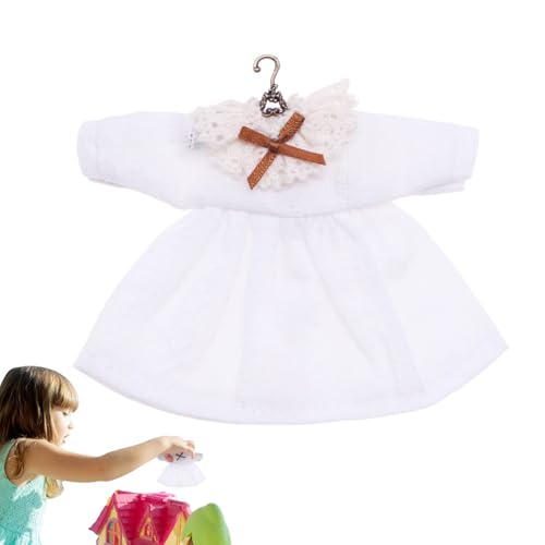 Kleidung für kleine Puppen, Puppenkleider, Kleidungssets für Spielzeughäuser, weiche Outfits für und Mädchen Kleidung für kleine Puppen, Puppenkleider, Kleidungssets für Spielzeughäuser, weiche Outfits für und Mädchen von Generic