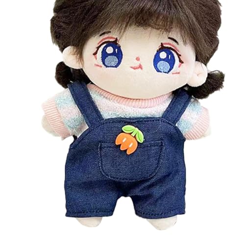 Kleidungsset Für Plüschpuppen – 20 Cm Große Puppen-Cartoon-Oberteile, Süße Overalls, Kleidung | Overalls Und Oberteile Für Puppen | Kinder Erwachsene Rollenspiel Sammlerpuppe Outfits Kostüme Für Arbei Kleidungsset Für Plüschpuppen – 20 Cm Große Puppen-Cartoon-Oberteile, Süße Overalls, Kleidung | Overalls Und Oberteile Für Puppen | Kinder Erwachsene Rollenspiel Sammlerpuppe Outfits Kostüme Für Arbei von Generic