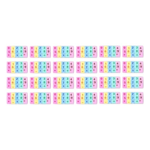 Kleine Radiergummis für Kinder, Radiergummi – Schulradierer mit pädagogischen Zahlen für und Mädchen – sichere Radiergummis für Addition, Subtraktion, Multiplicac Kleine Radiergummis für Kinder, Radiergummi – Schulradierer mit pädagogischen Zahlen für und Mädchen – sichere Radiergummis für Addition, Subtraktion, Multiplicac von Generic