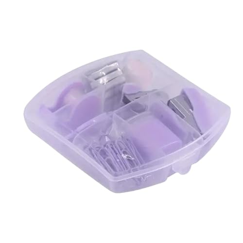 Kleiner Heftgerät | Niedliches kleines Heftgerät-Set, niedliches Mini-Tacker-Set für Bürobedarf, tragbare Heftgeräte mit transparenter Box Kleiner Heftgerät | Niedliches kleines Heftgerät-Set, niedliches Mini-Tacker-Set für Bürobedarf, tragbare Heftgeräte mit transparenter Box von Generic